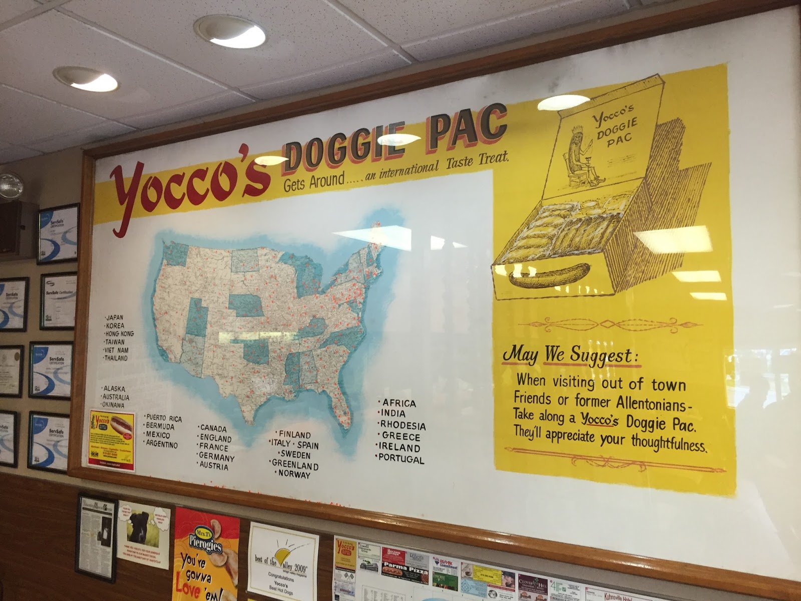 step off george: Yocco's Hot Dogs [Allentown, PA]