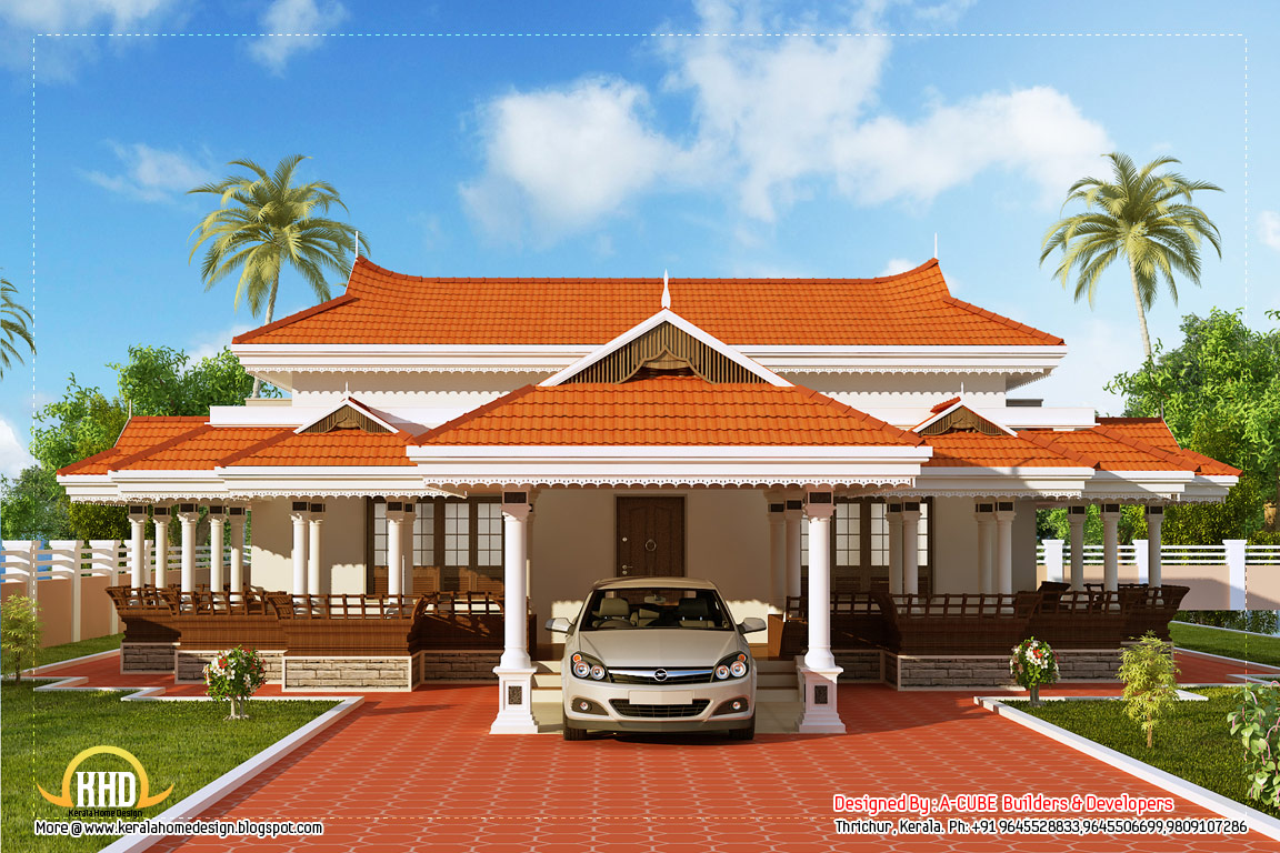 Kerala model house design - 2292 Sq. Ft. - Kerala home design and ...