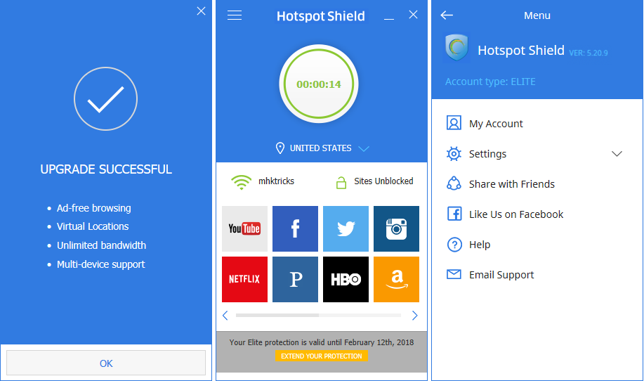 download hotspot shield pc