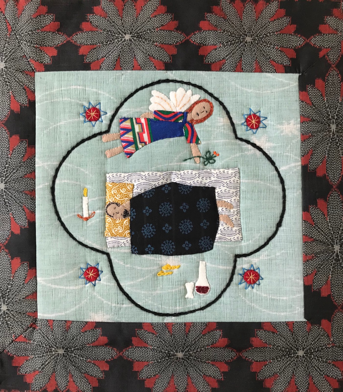 Arabian Nights Quilt Project panel 2