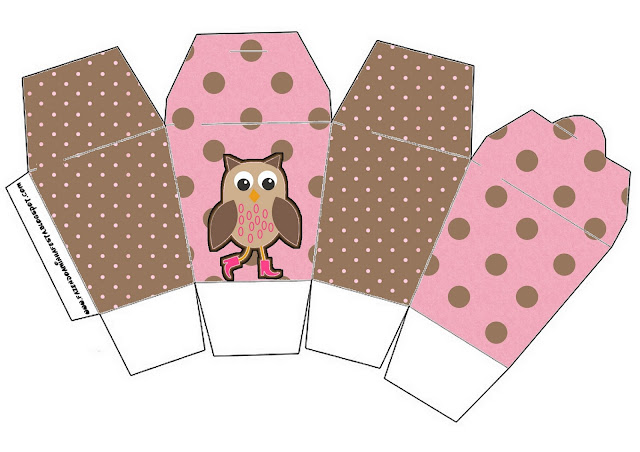 Owls with Boots: Free Printable Quinceanera Boxes.