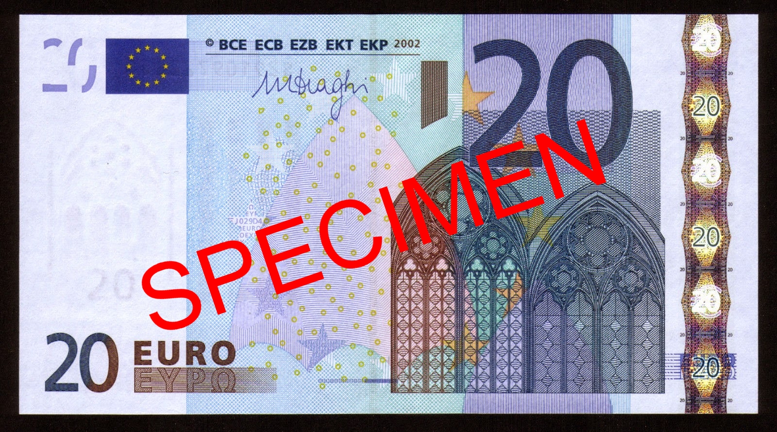 20 Euro World Banknotes Coins Pictures Old Money Foreign Currency 