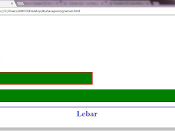 Mengatur Lebar dan Tinggi CSS Box Model