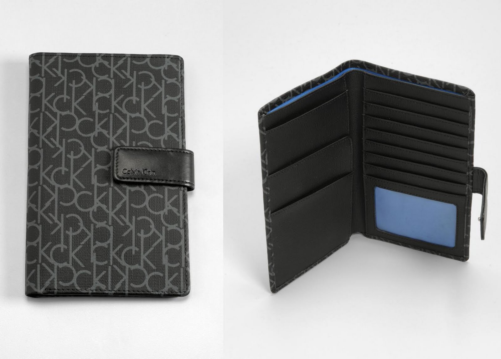 calvin klein passport wallet