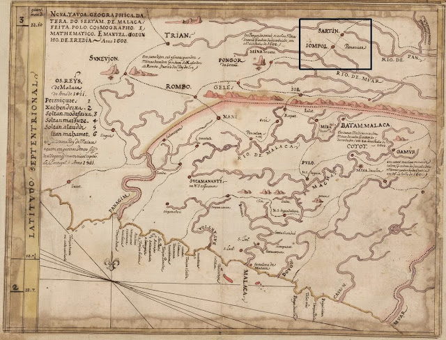 Hasil carian imej untuk old map portuguese Malaya