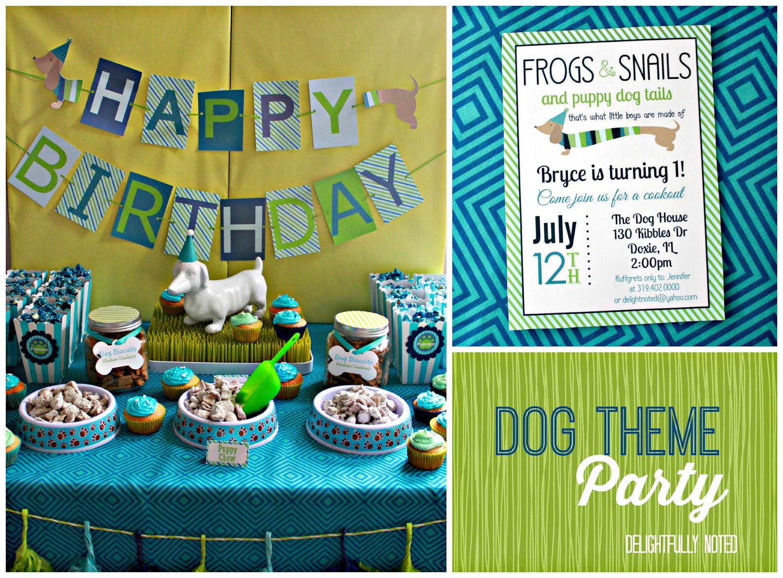 Holy cuteness! Puppy Dog Party Ideas For Kids. Dog themed food, decor and more.