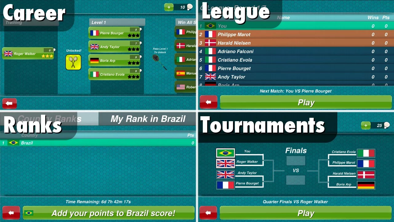 Badminton 3D Mod (Unlimited) APK v1.1 - AppDownload