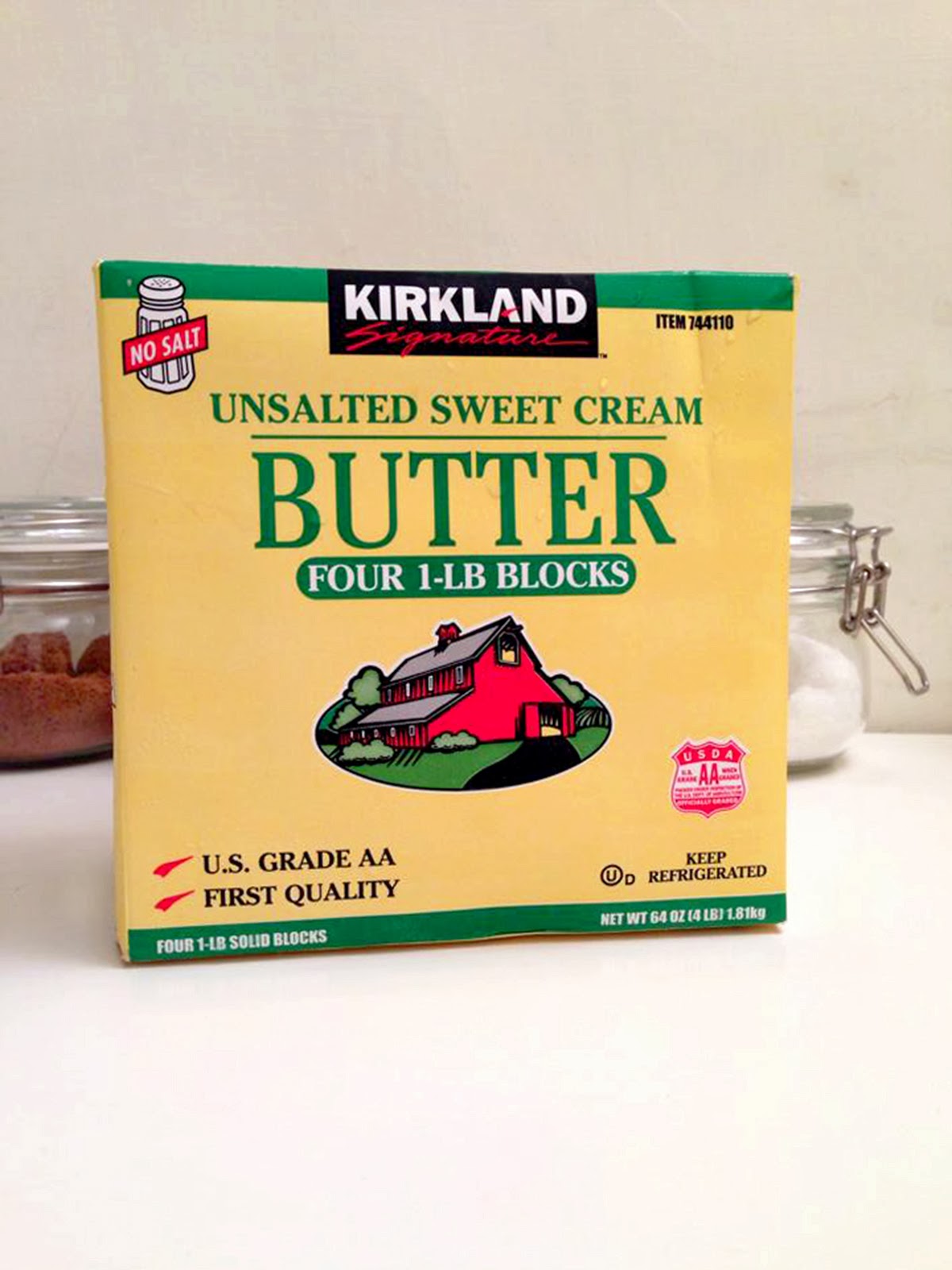 Summery Sweet Costco Kirkland Signature Unsalted Butter │ 好市多自有品牌無鹽奶油