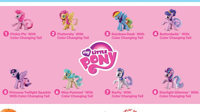Happy Meal Toys MLP February 2016 Buttonbelle Starlight Glimmer Coco Pommel