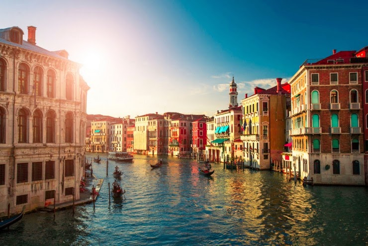 Grand Canal – the Historic Water Corridor in Venice, Italy