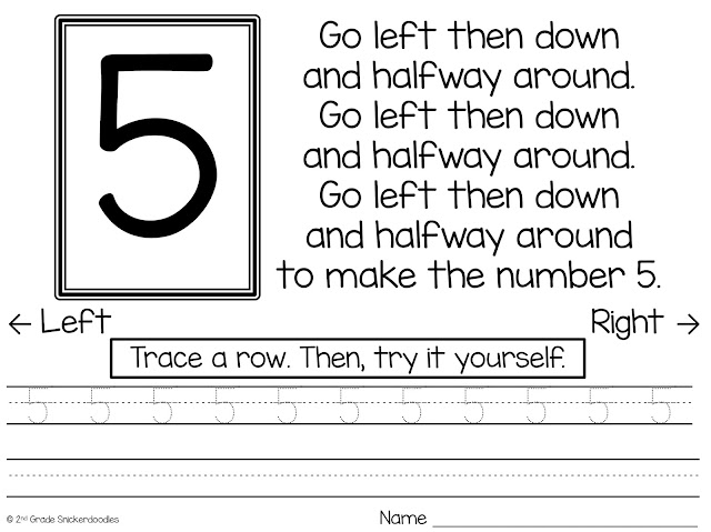 2nd Grade Snickerdoodles: Number Reversals
