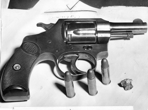 Gangster Frank Nitti's .38 revolver ~