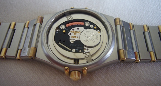 omega constellation battery replacement