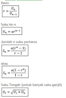 Barisan Dan Deret Aritmatika Dan Geometri Dedari Kheita Xiimia4 10
