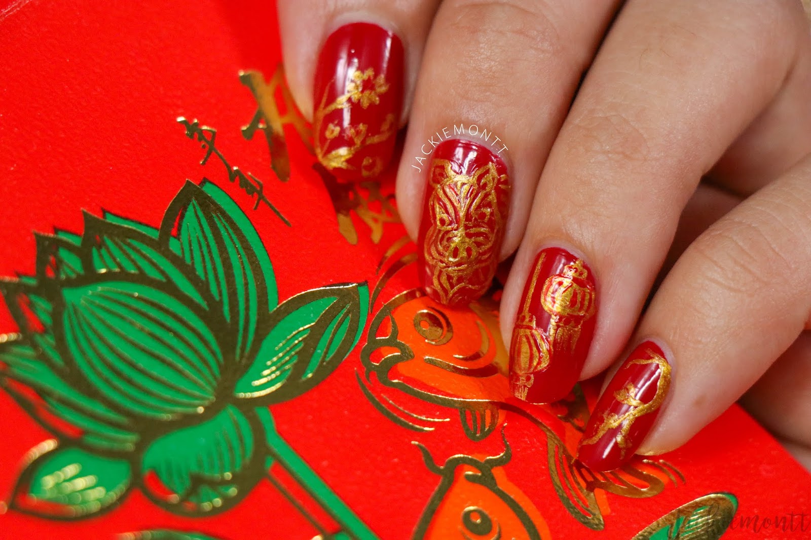 Chinese New Year Nail Art - wide 6