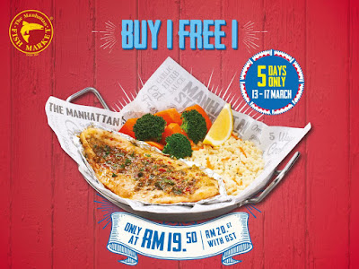 The Manhattan FISH MARKET Malaysia Buy 1 Free 1 Mediterranean Baked Fish