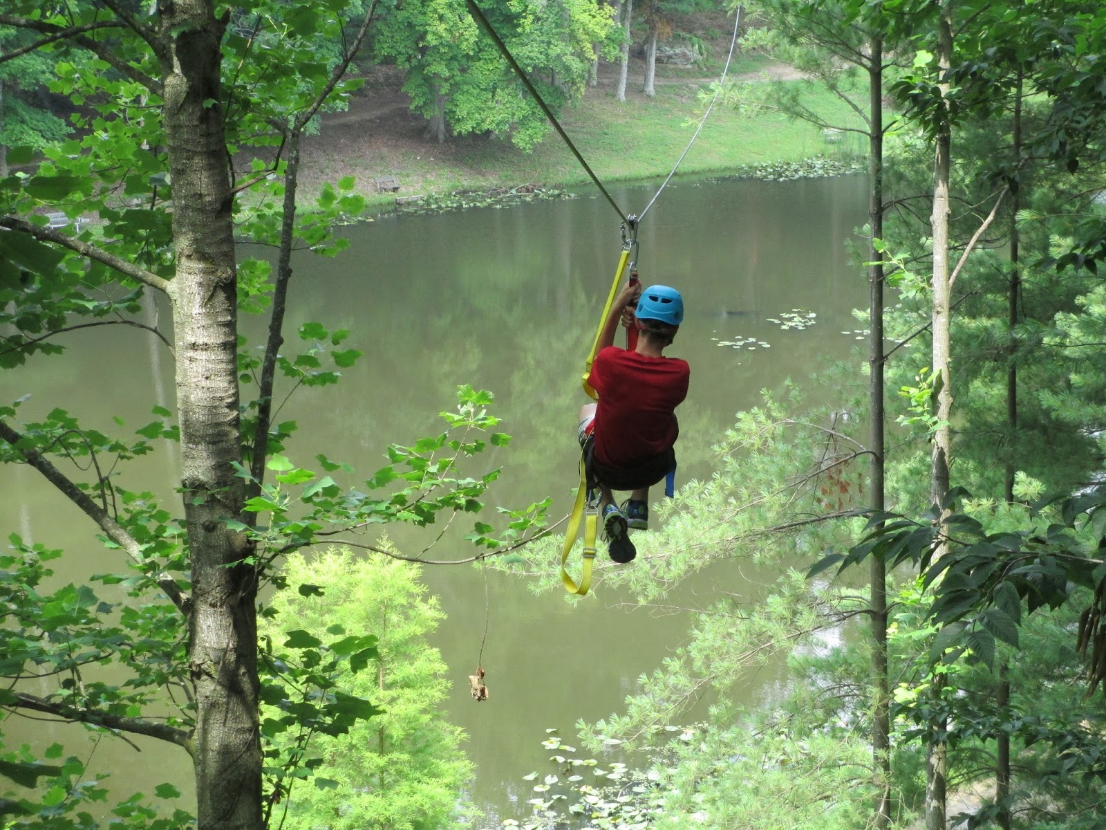 Ziplining Across the USA Wednesday July 3 Eagles Wings Zipline