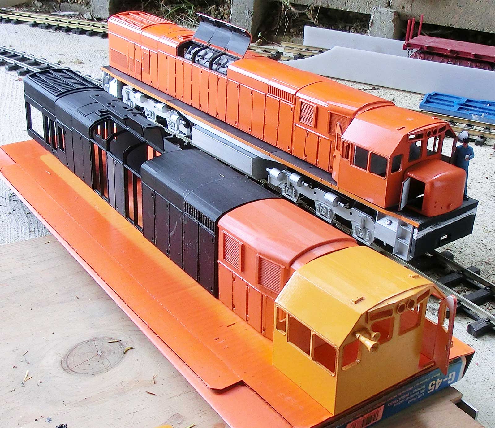 New Zealand Railway Models (Kiwi Trains) NZR DX (General Electric U26C)