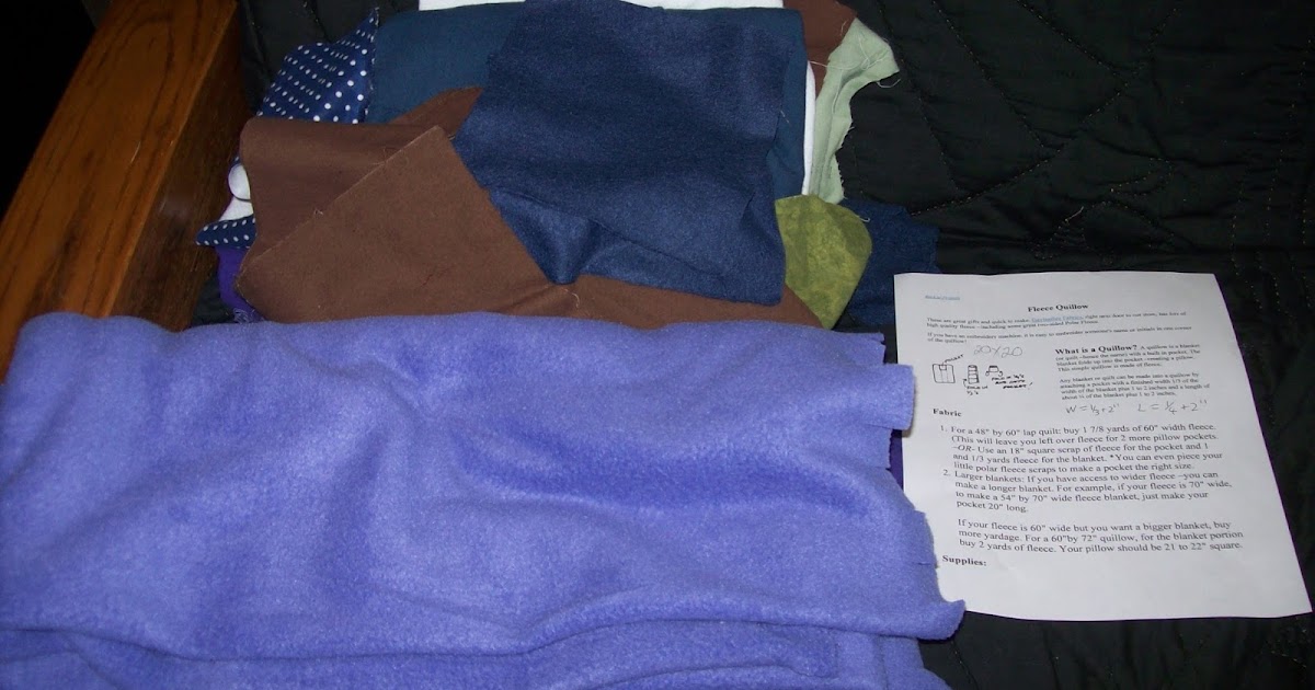 Every Stitch a Prayer Fleece Quillow