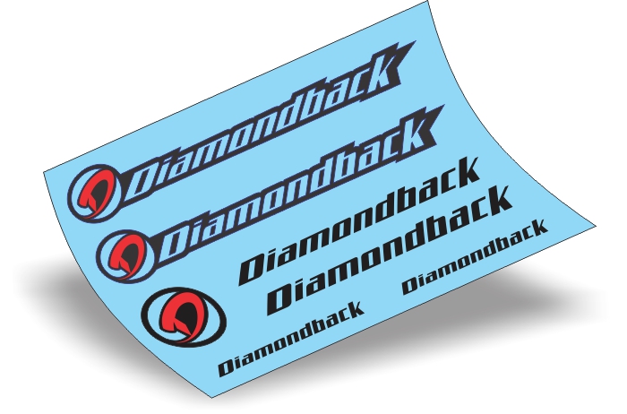 diamondback bike decals