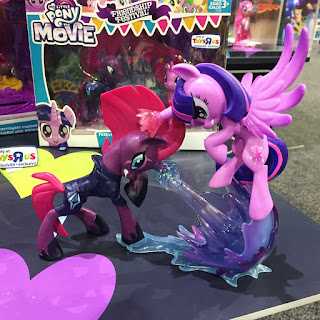 My Little Pony the Movie Tempest Shadow and Twilight Sparkle Fan Series Figure at HASCON