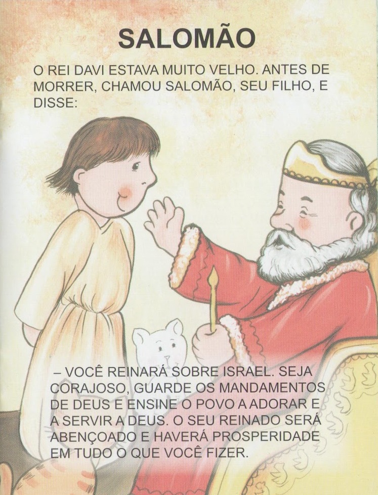 Histórias da Sementinha A história de Salomão Histórias da Sementinha A história de Salomão
