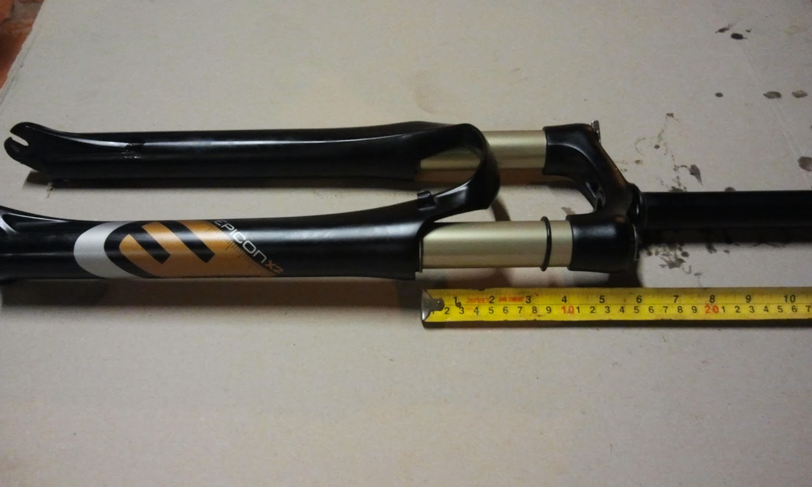 First Customer Epicon Travel Adjustment MTB Fork Service