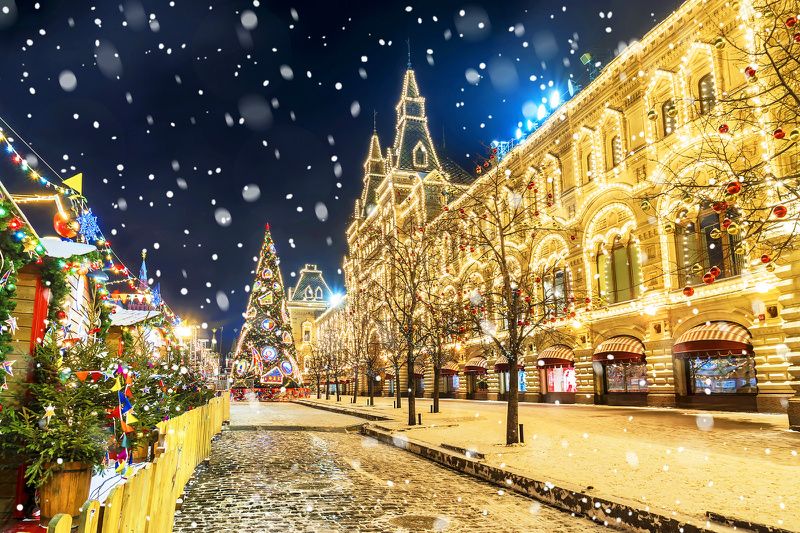 7-Day St. Petersburg and Moscow Christmas Holiday Package