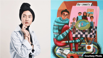 Imelda Adams, Seniman Asal Cilegon yang Karyanya Terpilih Tampil di Akun Resmi Instagram Imelda Adams, Seniman Asal Cilegon yang Karyanya Terpilih Tampil di Akun Resmi Instagram