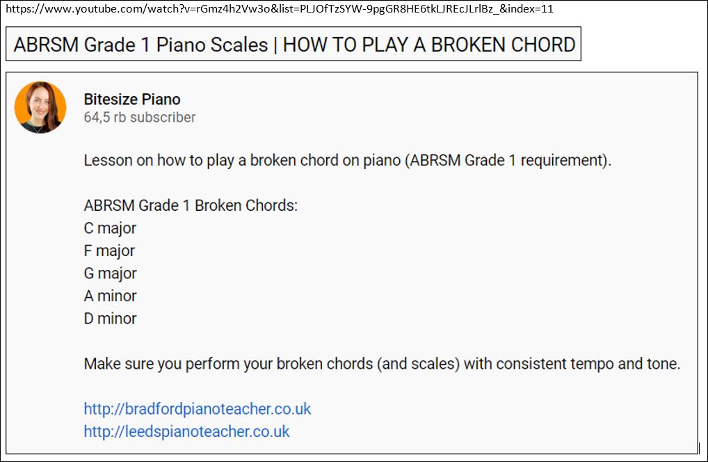 Cara Latihan Chord Piano Broken Chord