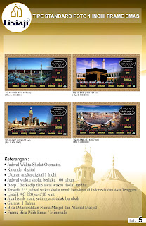Jual Jam Digital Masjid Di Kebon Melati Jakarta Pusat