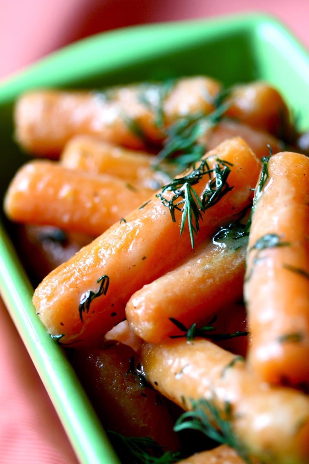 Smith's Vegan Kitchen Baby Carrots with Dill Sauce