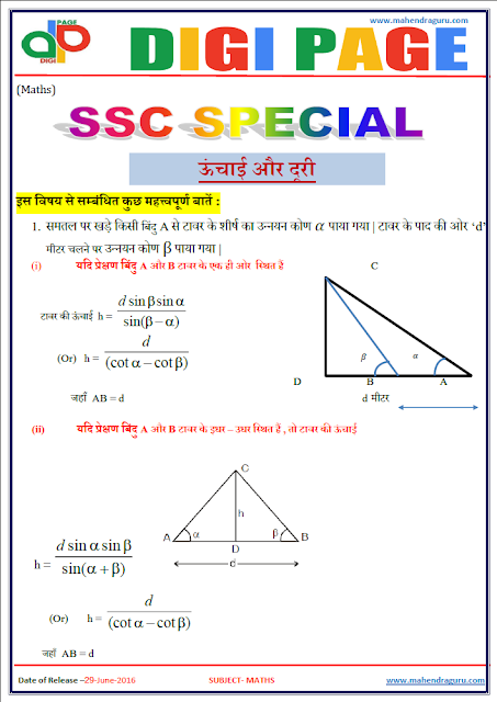 Digi Page-Height and Distance