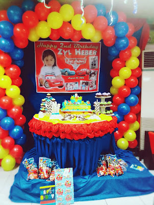 Catering service Cebu kiddie party buffet style