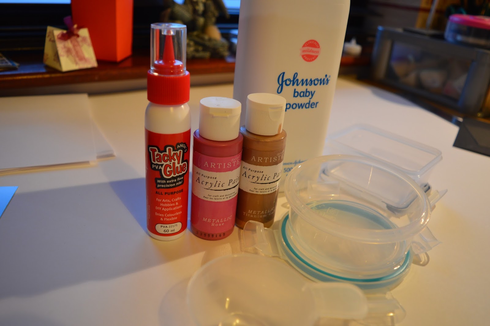 Sukilu Crafts How To Make Your Own Embossing Paste SukiluDIY