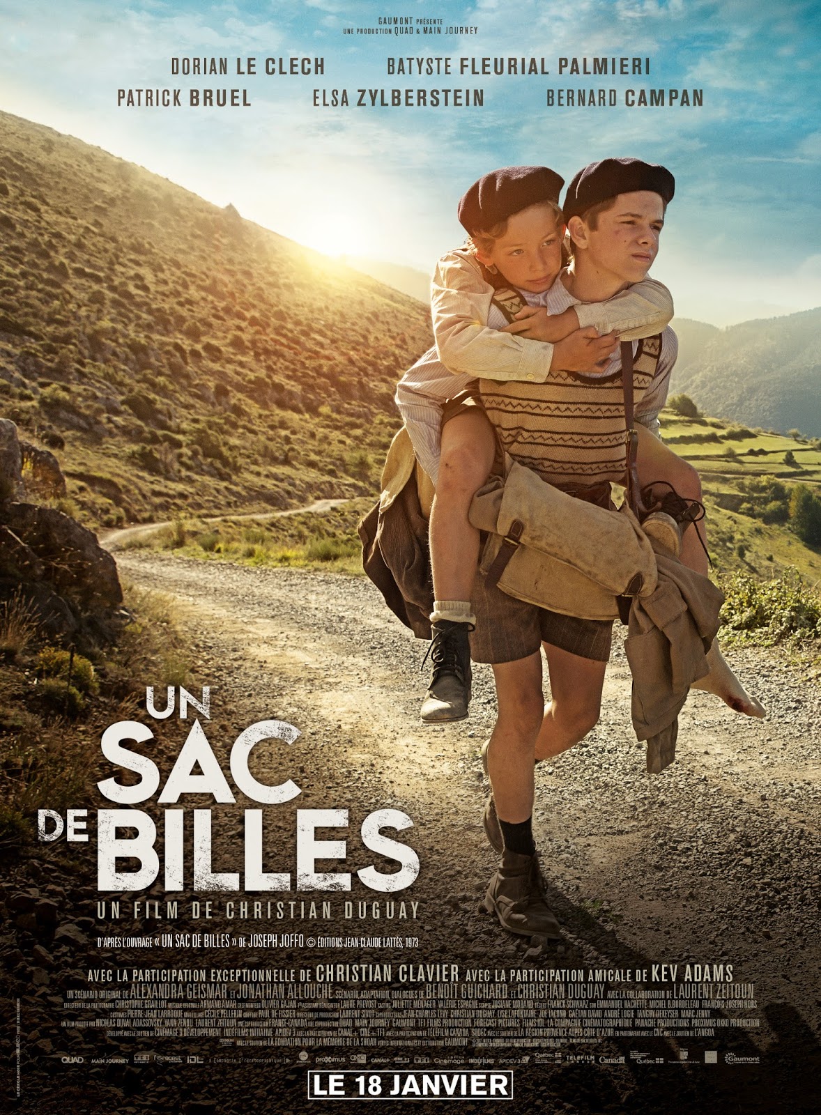 L Affaire Roman J Histoire Vraie Un sac de billes, le 18 janvier au cinéma (+jeu concours) - Dans la