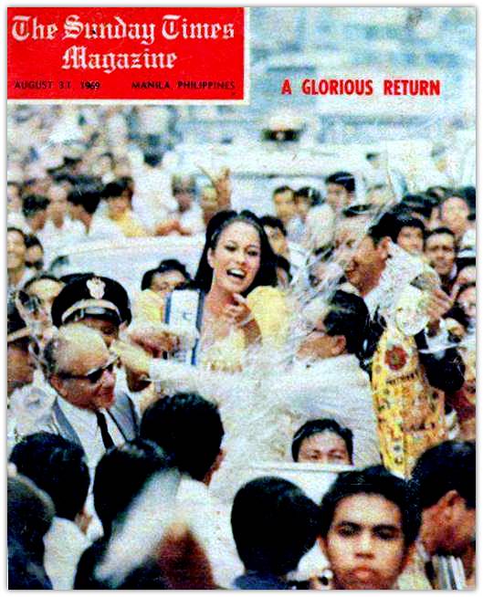 Bohol's Roving Eye Miss Universe of Gloria Diaz and Margie