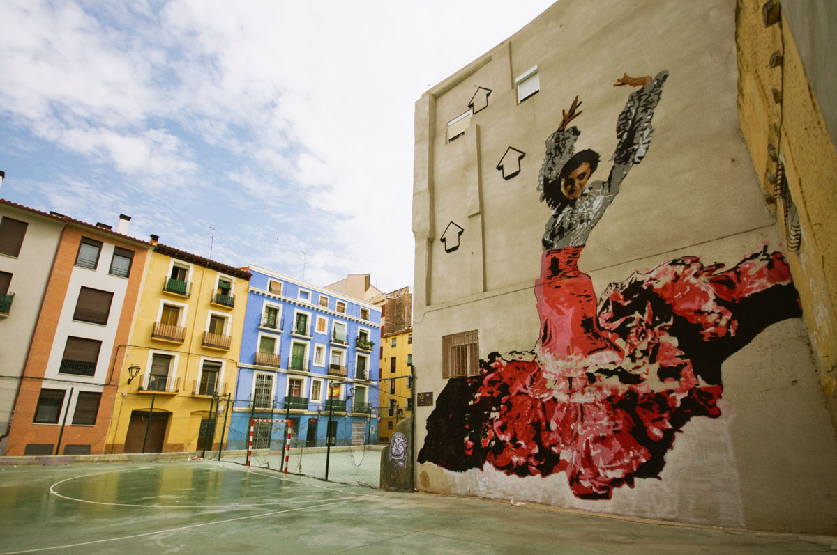 ABOVE New Mural In Zaragoza, Spain (Part II) StreetArtNews