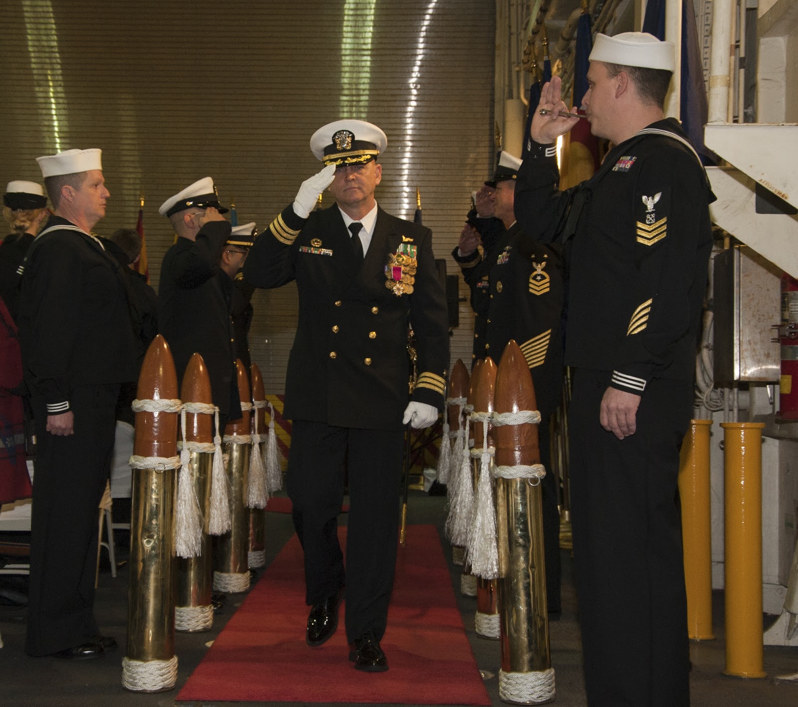 Navy and Novels A Change of Command Ceremony