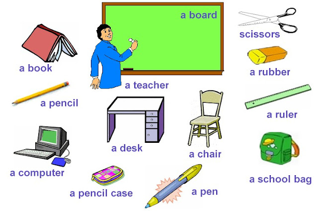 Resultado de imagen de school objects
