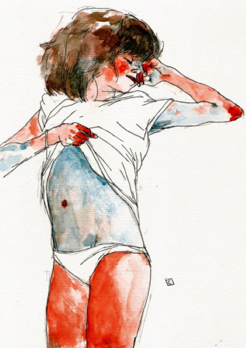 Красивые акварели. Conrad Roset 16