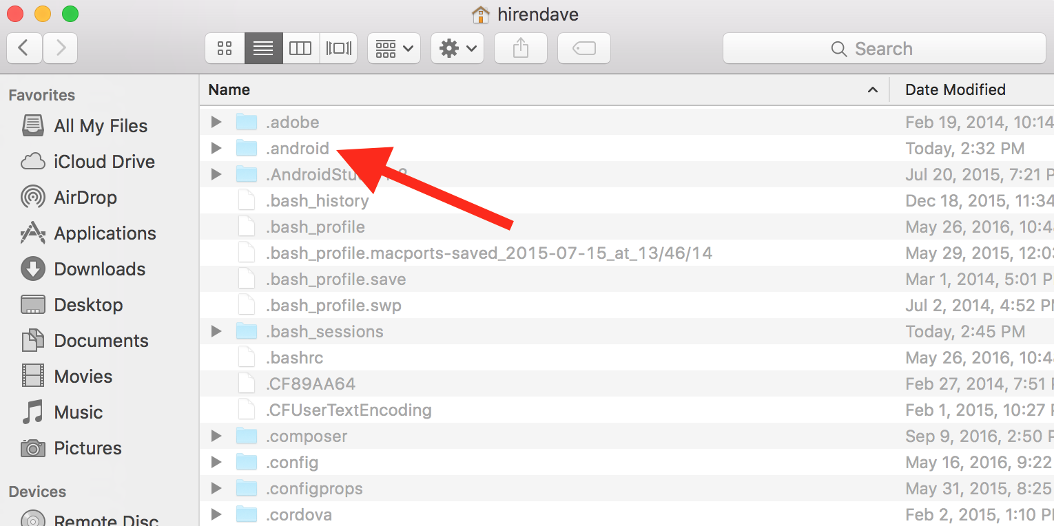 delete android emulator mac delete android emulator mac