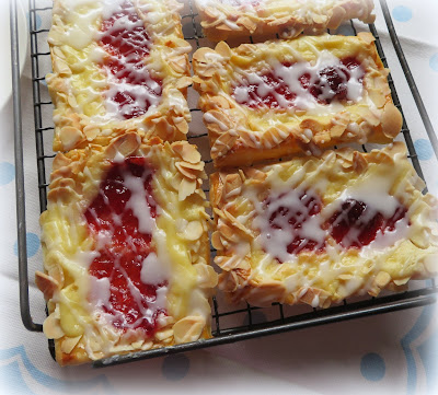 Strawberry Almond Cream Cheese Danish
