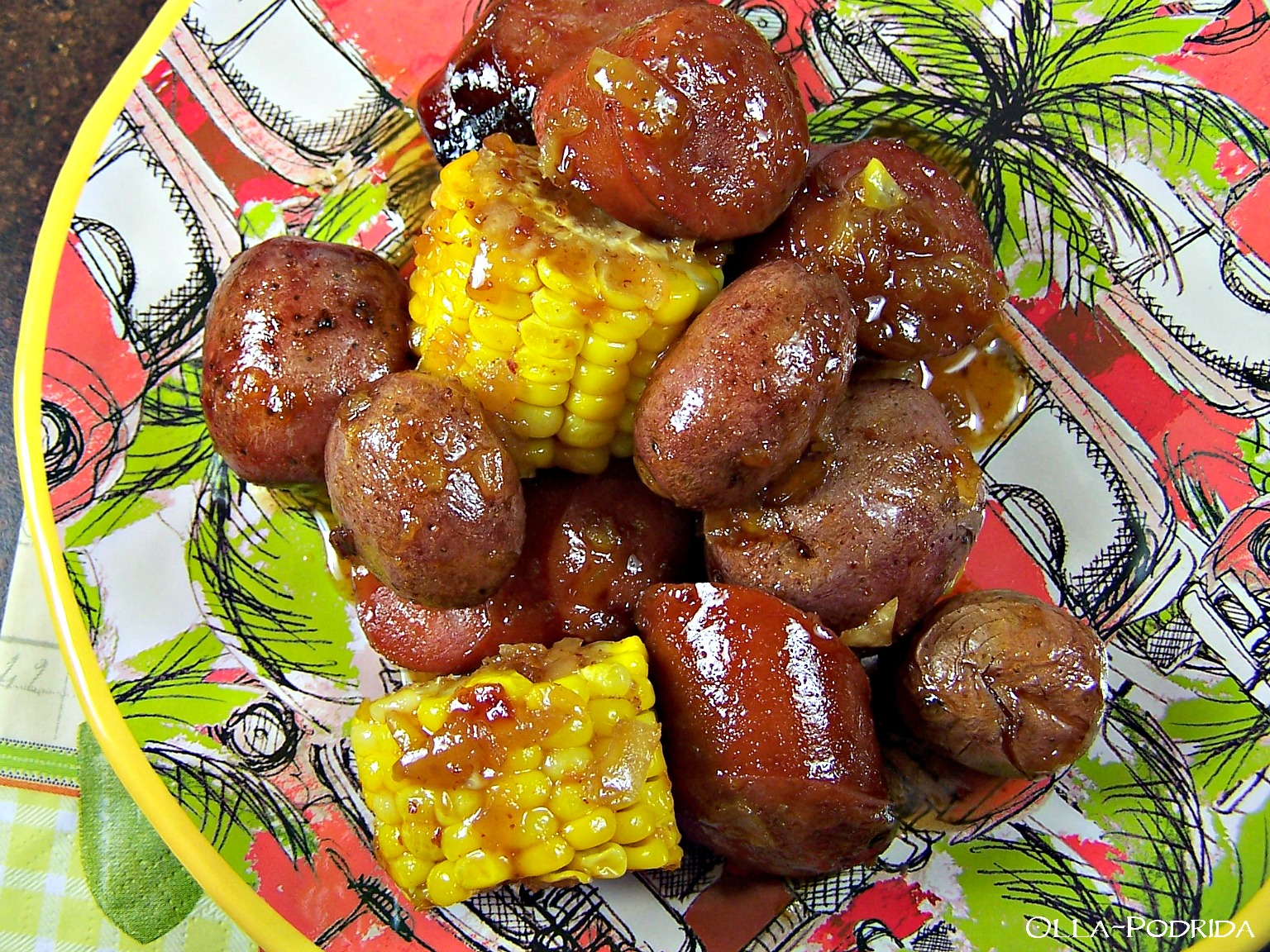 OllaPodrida Slow Cooker Sausage Supper