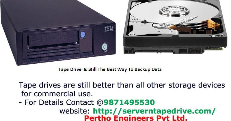 Servers and Tape Drive Services in Delhi NCR- Pertho Engineers: Tape