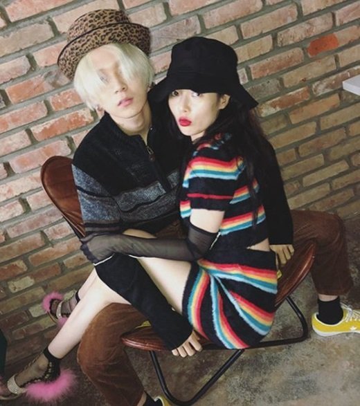 Hyuna and E'Dawn's relationship looks straight out of a pictorial
