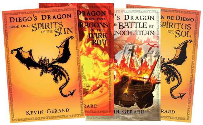 Diego's Dragon Series by Kevin Gerard