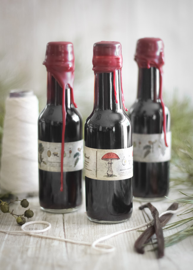 Homemade Vanilla Extract in WaxSealed Bottles Sprinkle Bakes