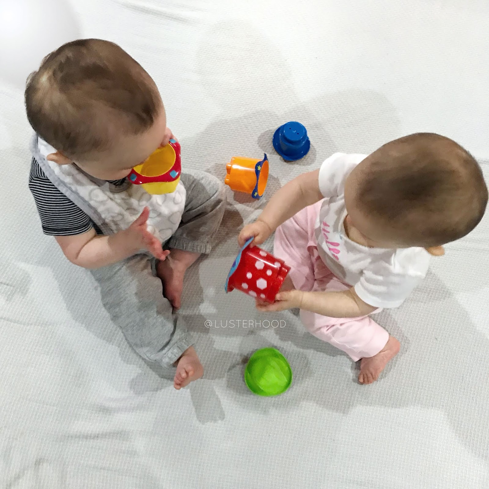 nuby splish splash stacking cups