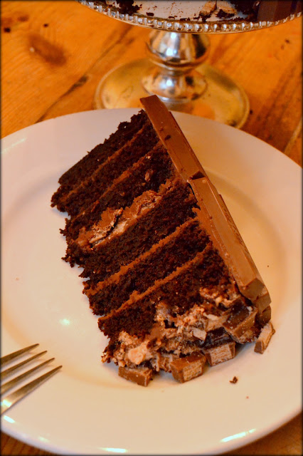 The Ultimate Kit Kat Birthday Cake <br> Featuring My Favorite Chocolate  Cake Recipe